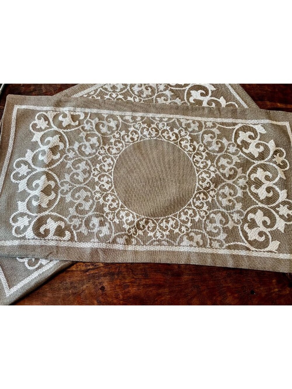 Set of King Pillow Natural Woven Shams